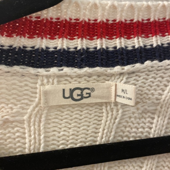 Ugg Weslynn Chunky Poncho Sweater Size M/L - Picture 8 of 9